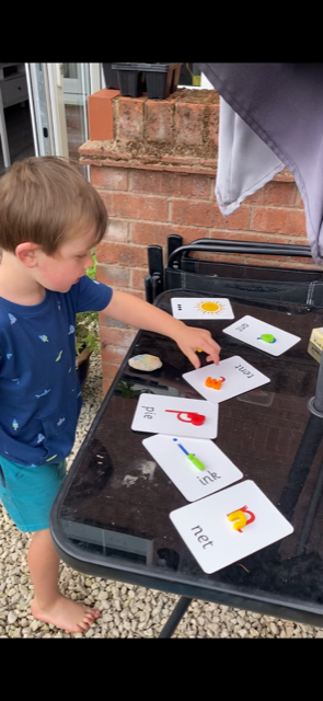 WarterRedKites's tweet photo. We also had a garden treasure hunt matching letters, words and pictures.  You could have a go finding tricky words or phonics sounds? https://t.co/Zsfs0SoqEo