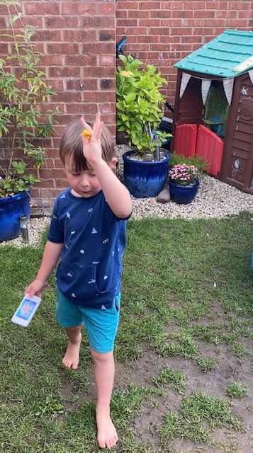 WarterRedKites's tweet photo. We also had a garden treasure hunt matching letters, words and pictures.  You could have a go finding tricky words or phonics sounds? https://t.co/Zsfs0SoqEo