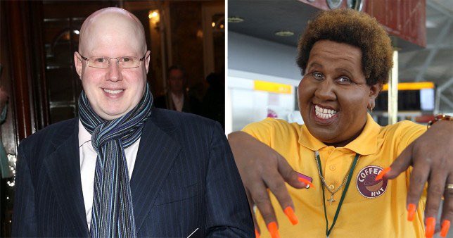 RATR2016's tweet photo. Matt Lucas: how dare you criticise Israel’s government, that is extremely racist

Also Matt Lucas: https://t.co/dJsEngBDSP