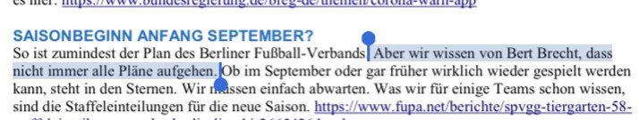 leonblohm's tweet image. Niemand: 

Dein Fußballverein:
