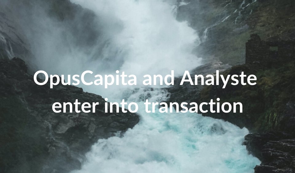 AnalysteOy's tweet image. OpusCapita’s cash management business &amp;amp; @Analyste will form a new company to create a Nordic powerhouse for #cashmanagement. hubs.ly/H0r-2Z_0