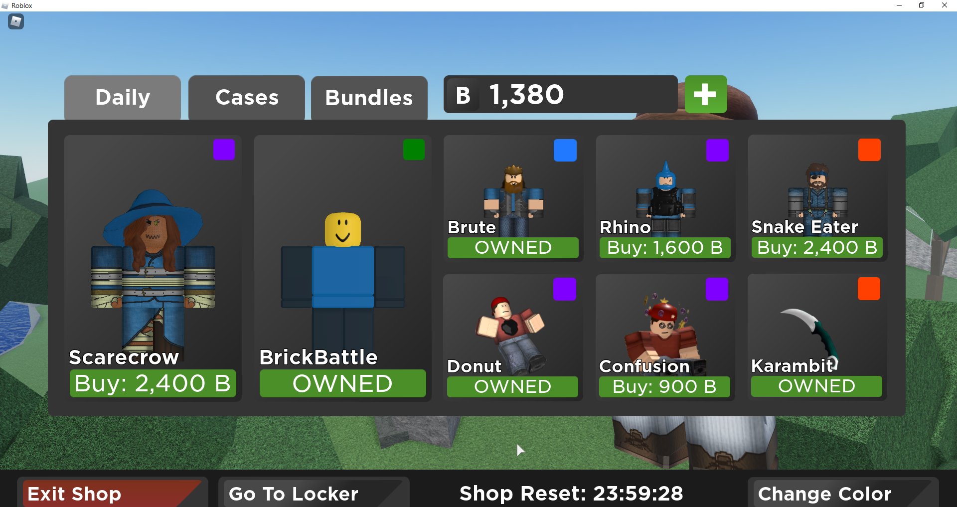 Arsenal Daily Shop On Twitter Roblox Robloxarsenal Arsenaldailyshop 06 29 2020 - roblox arsenal brickbattle