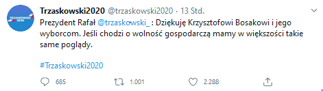 Konfederacja bid was less about victory than about further normalizing its image in Polish politics. It seems they were partly successful. KO candidate congratulated Bosak as any other contender and noted that “with regard to economic freedom we have largely the same views”. 9/16