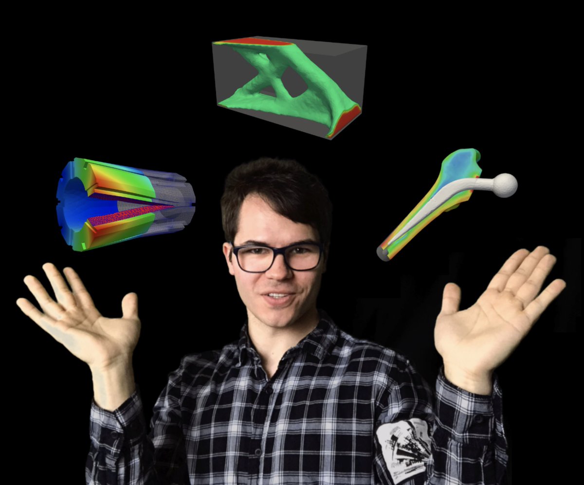 #PeopleAtGCEC
Karol Lewandowski <a href="/inz_KaroleL/">Karol Lewandowski</a> is a key contributor to the finite element library <a href="/mofemjoseph/">MoFEM / @mofem@fosstodon.org</a> MoFEM. He is interested in computational mechanics, 3D printing, Machine Learning, and VR.