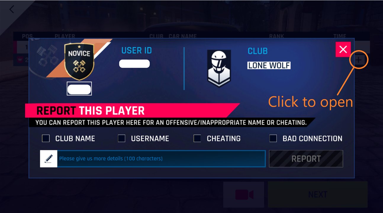 Asphalt on X: Legends! We've implemented an in-game Report Button thanks  to your feedback 🎉 Your most common question is: Will Bad Connection ban  fair players? Our answer is No! It will