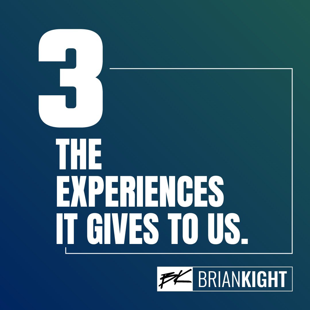 Why do we need football? Not for revenue or something to watch on TV, but to bring shared purpose, experience, and healing to our communities. It’s not about the game. It’s what the game teaches us and opportunities it provides us.