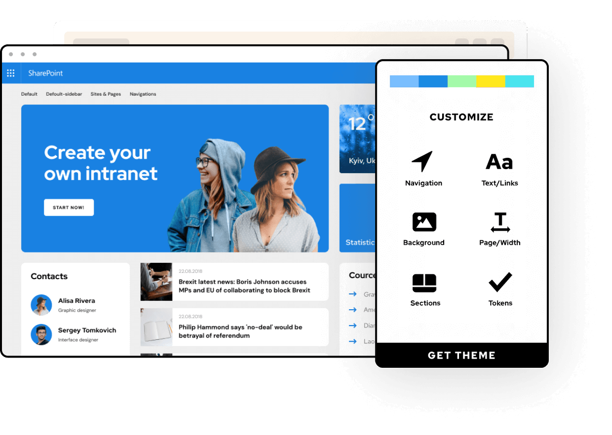 bindskins's tweet photo. Yes, you can stay #onpremises and give your users the modern look of #Office365, branded to match your corporate image. Go ahead and give one of our 20+ themes a try: โก๏ธ https://t.co/GBsEpDXnfe
#SharePoint2013 #SharePoint2016 #SharePoint2019 #digitalworkspace https://t.co/AT78uUJe7N