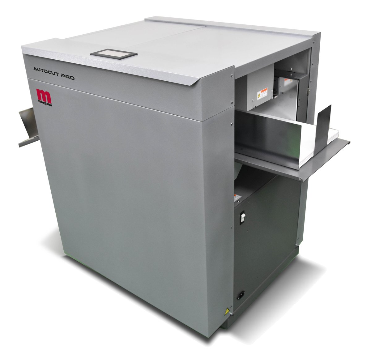 MorganaSys's tweet photo. Morgana's AutoCut Pro is the latest multi-function finishing unit from the company. It takes automation to the next level, along with a production speed suited to the busiest of small-to-medium sized print facilities, https://t.co/45AKH0yVhz https://t.co/WANJbUhJr9