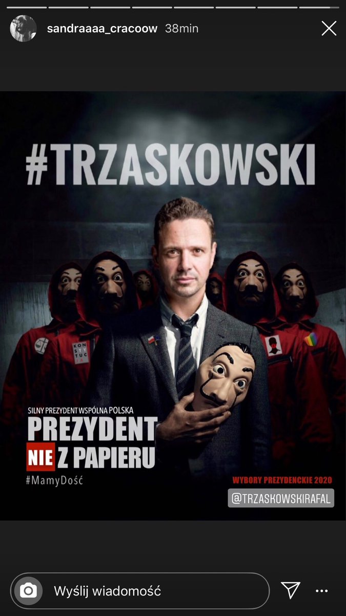 __MeBe__'s tweet photo. #prezydentniezpapieru @trzaskowski_ #Trzaskowski2020
#silnyprezydent ✌🏼🇵🇱 #MamyDość #WolneSądy #konstytucja #PiekłoKobiet #Europe #EU
#SilniRazem 💪🏼💪🏼
#wybory #wybory2020 @szymon_holownia @krzysztofbosak @RobertBiedron #Żółtek2020 #witkowski2020
#DUDA2020 - #dudaisoverparty 👋 https://t.co/S8XFcjNeL0