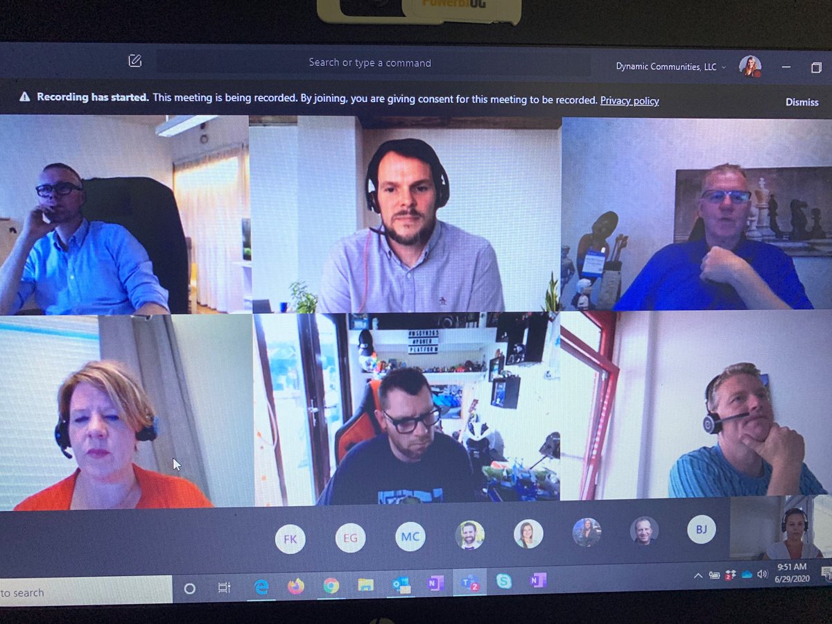 jena_coffie's tweet photo. ENERGISE #LocalUGLeader kicks off #CommunitySummit Europe now w/ amazing leaders sharing their insights-@AndrewBibby @TATTOOEDCRMGUY @BenniDeJagere & Rick McCutcheon. Love connecting with these great volunteers-join now on Teams via the leader community! https://t.co/r9jDZbLtWA https://t.co/LuezBcbofg