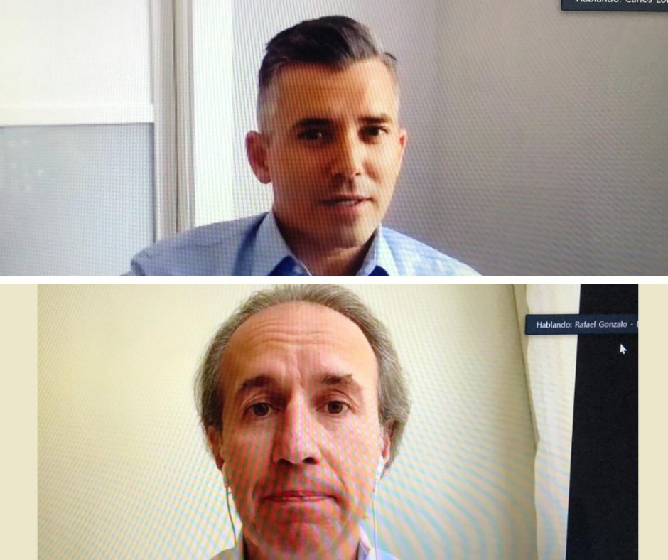 EOSSpain's tweet photo. Hoy, en el #CMSNPL Forum Week, tuvo lugar la entrevista realizada por @Jorge Zuloaga de @EL Confidencial, a @Carlos Lorenzo, Director General de @EosSpain , y a Rafael Gonzalo, Managing Director de @LinkFinanzas 
¡No te pierdas la siguiente charla! https://t.co/yLhVXmL1IO