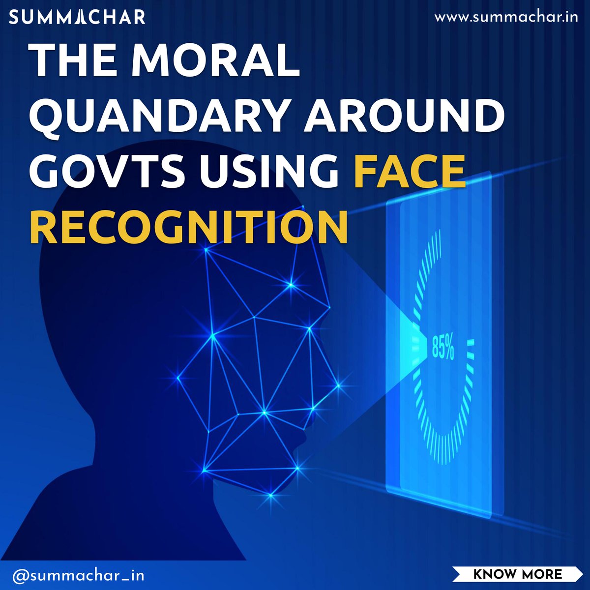 summachar_in's tweet photo. (1) Facial recognition technology has been around from Facebook’s photo tagging and identification to Apple’s Face ID feature.
#facerecognition #faceidentification https://t.co/IEfc6zUoZQ