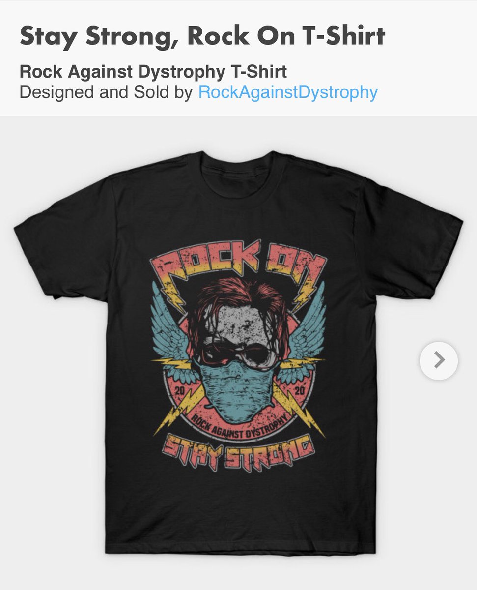 Remember that due to the pandemic our annual fundraiser concert has been cancelled so please visit our new merch store to help us continue our effort to rock out to knock out MD. 

teepublic.com/user/rockagain…