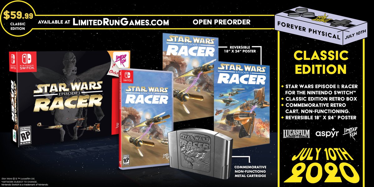 Star wars racer nintendo switch cheap release date