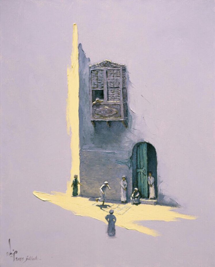 Faj11er's tweet image. - لوحات الفنان السعودي: ضياء عزيز..