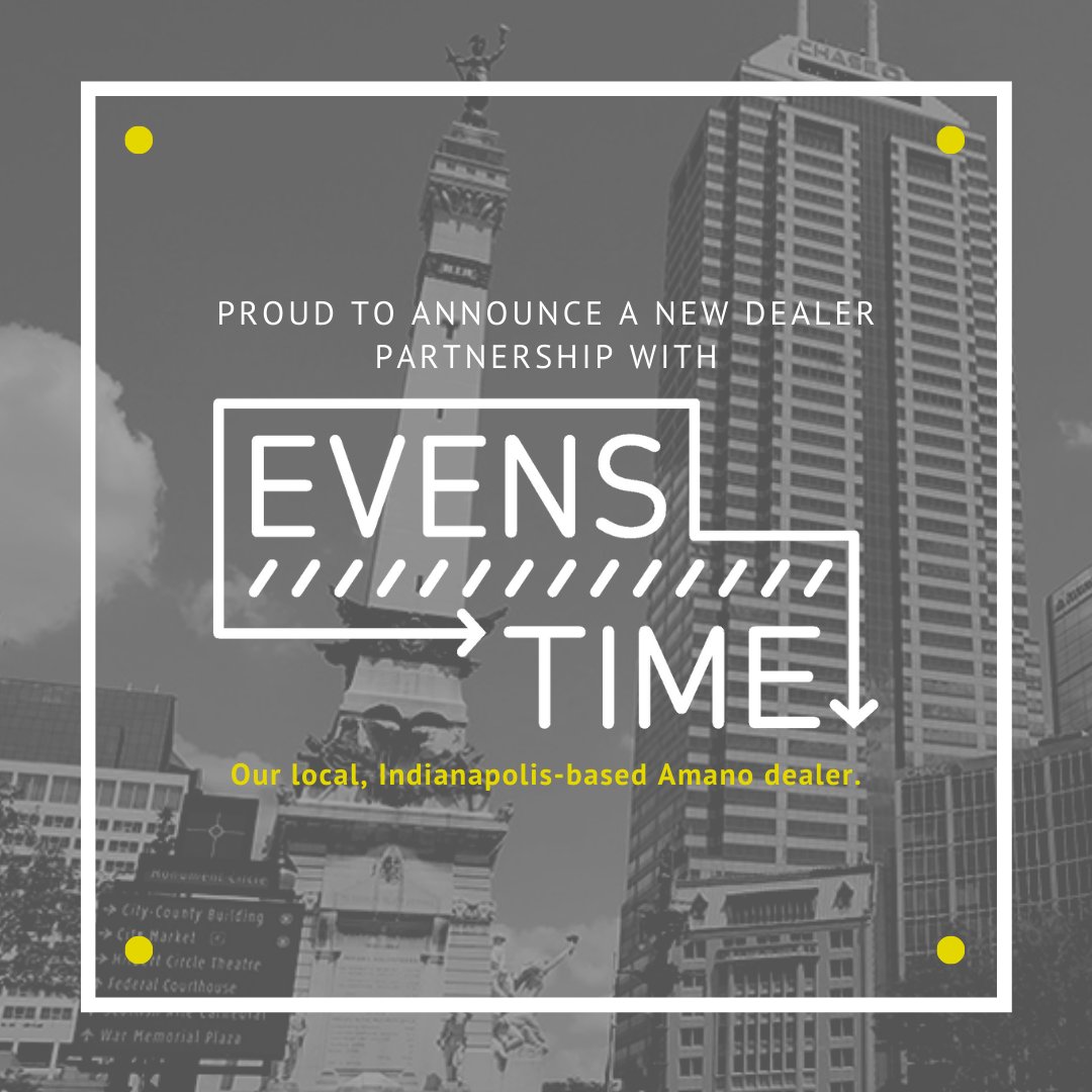 We're proudly announcing a new dealer partnership with <a href="/EvensTime/">Evens Time</a>, the <a href="/AmanoMcGann/">AmanoMcGann</a> reseller local to us here in Indianapolis!

Learn more about our dealer program here: ow.ly/bzvs50AfzDT

#ParkerTechnology #EvensTime #PARCSdealer #dealerpartnership #customerexperience
