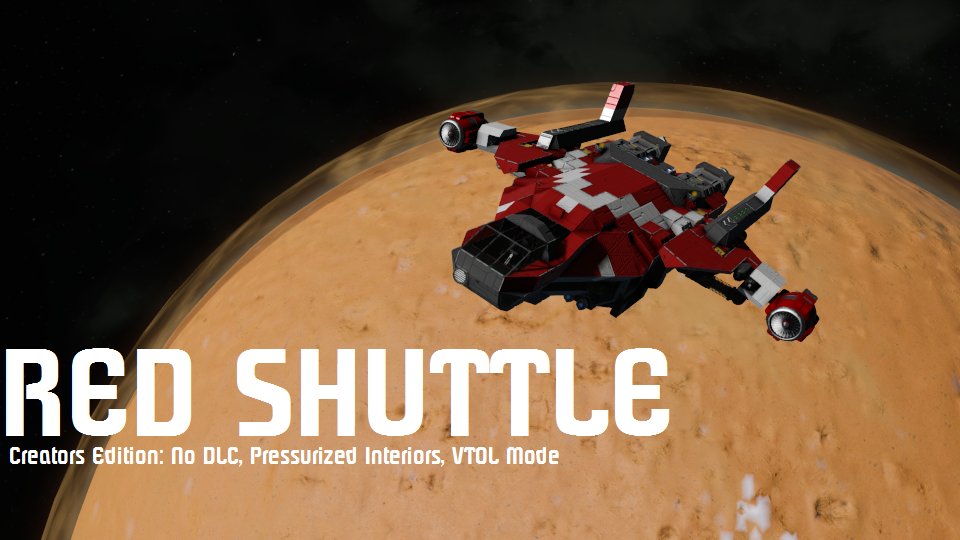 Philadelphia hvor ofte Blind Space Engineers on Twitter: "Red Shuttle/Trailer Ship by Bruce  LeedleLeedleLeedleLee https://t.co/3y44zajKxZ https://t.co/beK0EbEaee" /  Twitter