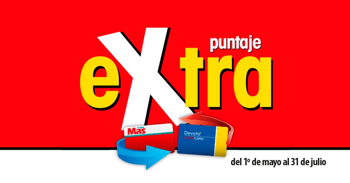 ¡Puntos extras con MAS ➕ o 🙂 Hipercard! 
🛍️ Comprá online: bit.ly/3gcgEYW