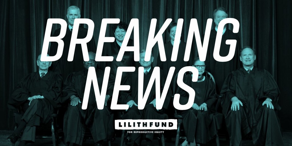 Victory on June Medical v. Russo!! We are celebrating this enormous win today! And we continue to honor the South for continuing to fight and WIN landmark cases like this that further protect abortion access. TRAP laws were undue 4 years ago and they're undue now.