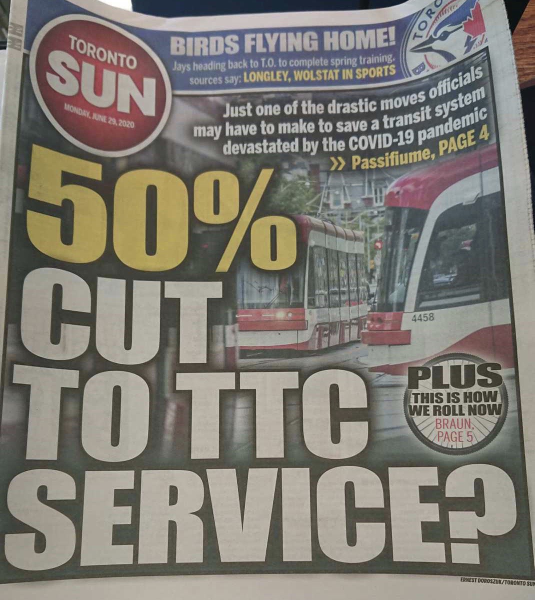 canadiantransit's tweet image. For over 3 months, public transit has needed urgent federal and provincial funding relief. It is time for the Prime Minister and Premiers to make it happen. We can't wait any longer. 
#KeepTransitMoving #PriorityTransit #CdnPoli 
torontosun.com/news/national/…
