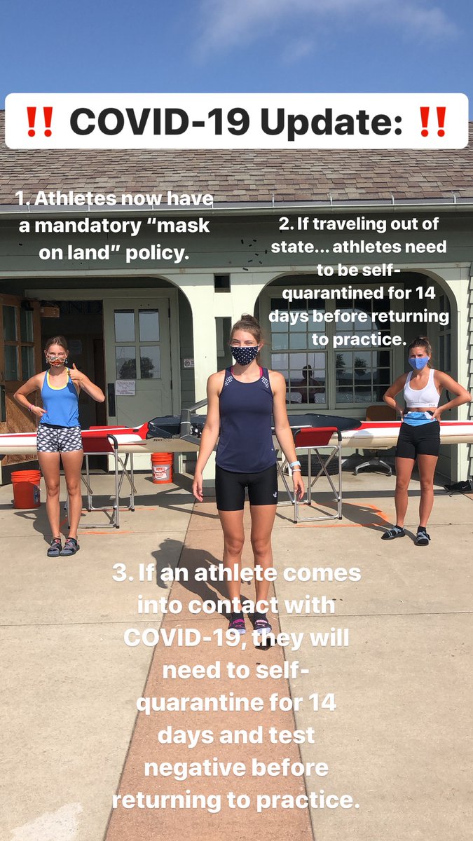 Due to the ongoing coronavirus outbreak in Madison/Dane County, CRRC has implemented more measures to keep our athletes safe. If you have any questions or want further information, please contact info@camprandallrc.org, or contact us via Direct Message.