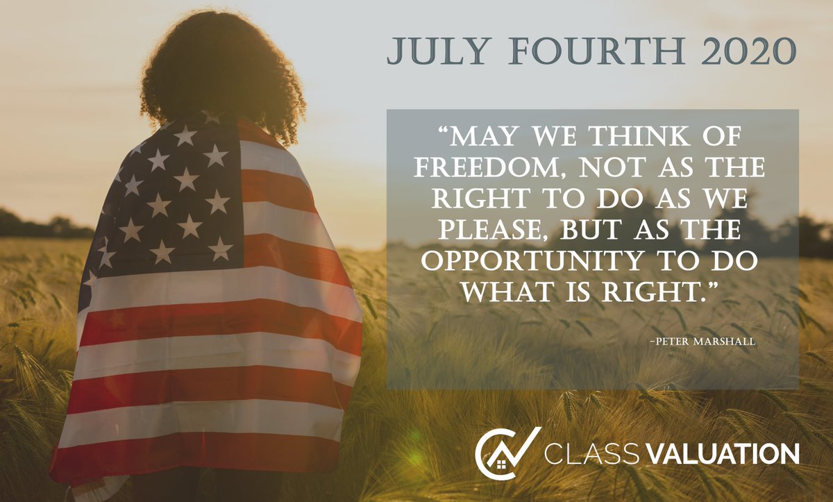 ClassValuation's tweet image. In observance of the July 4th holiday, Class Valuation will be closed on Friday, July 3rd. We will reopen on Monday, July 6th, at 8 AM EST. #usa #freedom #brokers #appraisers
