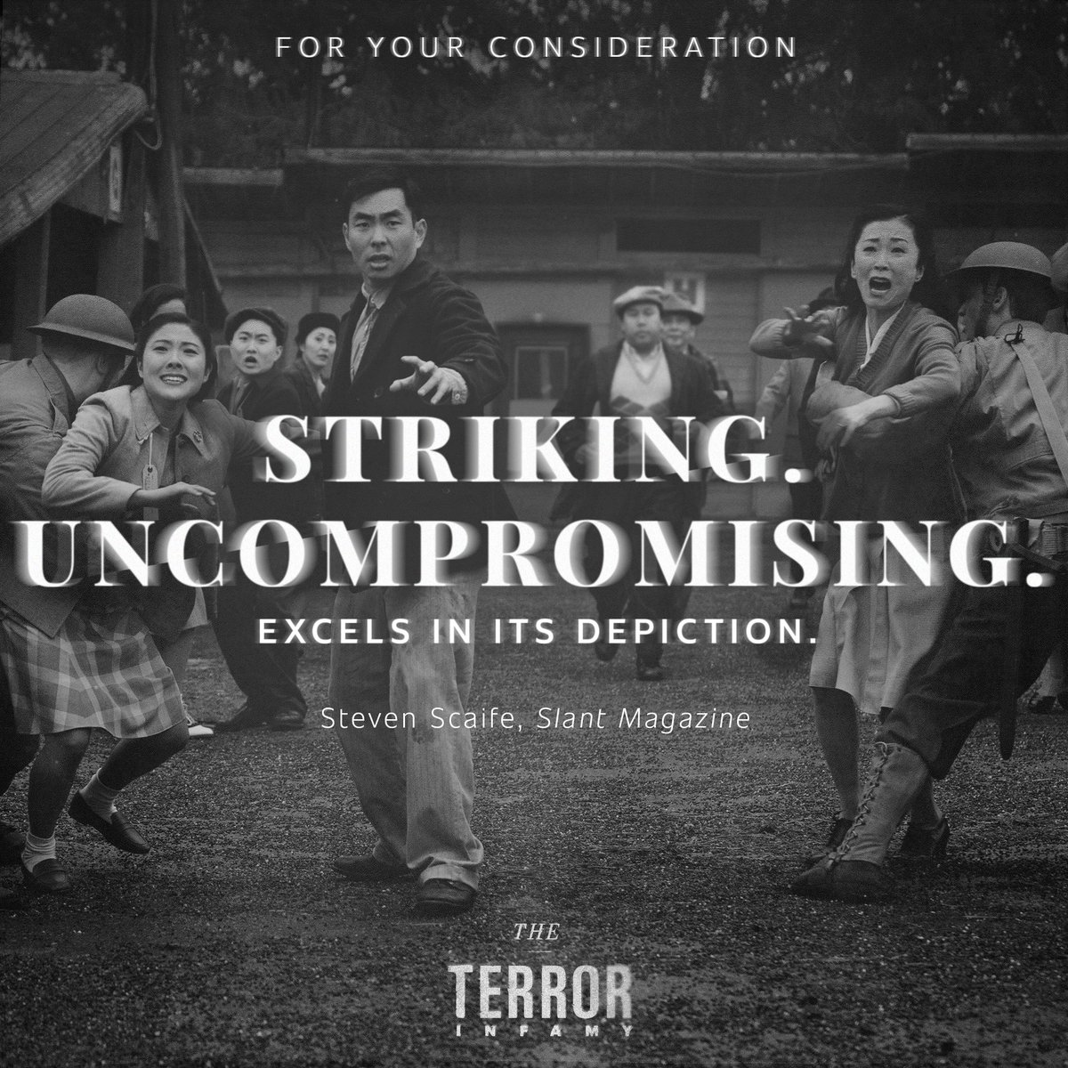 History can be horrifying. 
Consider a story "more haunting in its history than its ghosts." #FYC