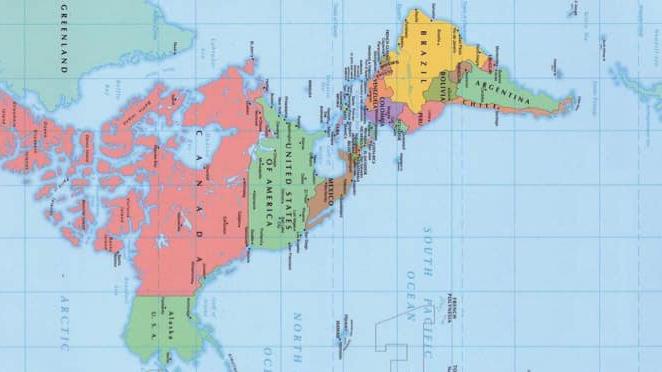 bbsgeography's tweet image. As part of #BBSMapWeek we will be posting some interesting facts and perspectives on maps around the world 🌍🗺 Take, for example, did you realise that turning North &amp;amp; South America 90° turns them into a duck 🦆 #Quackers #Maps #NorthAmerica #SouthAmerica #Canada #USA #Brazil