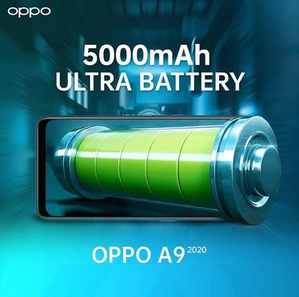 OppoRwanda's tweet photo. battery big enough for your phone and your other devices,
#OPPOA92020 comes with 5000mAh Ultra Battery with Reverse Charging Capability!

Enjoy new week with full energy😎 https://t.co/V8snua1qzD