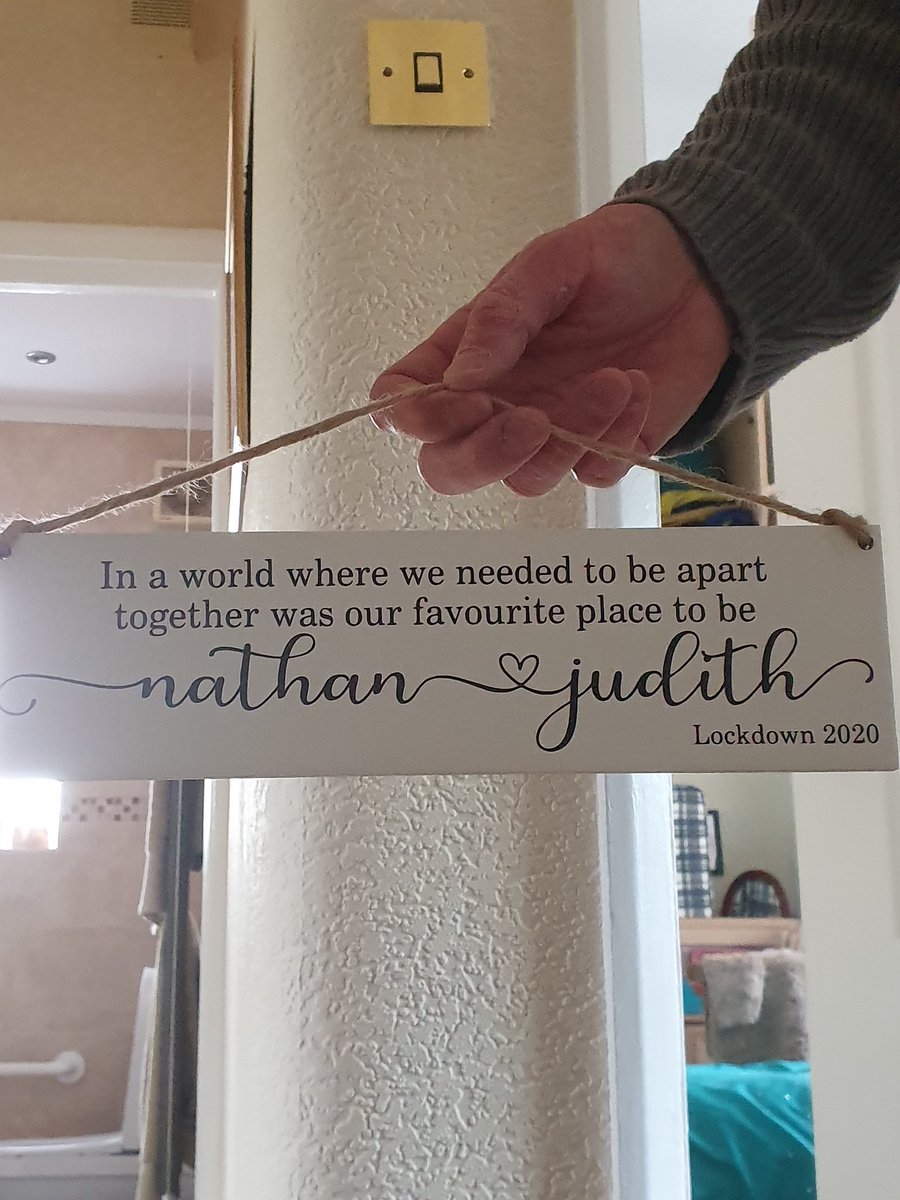 judithholmshaw's tweet photo. #thiscallsforlove @GaryBarlow In a world where we needed to be apart, together was our favourite place to be. Nathan and Judith Lockdown 2020 😍♥️💖😍♥️💑😍 #lockdownpartner #besthubby #foreverlove https://t.co/1it4CNmhiE