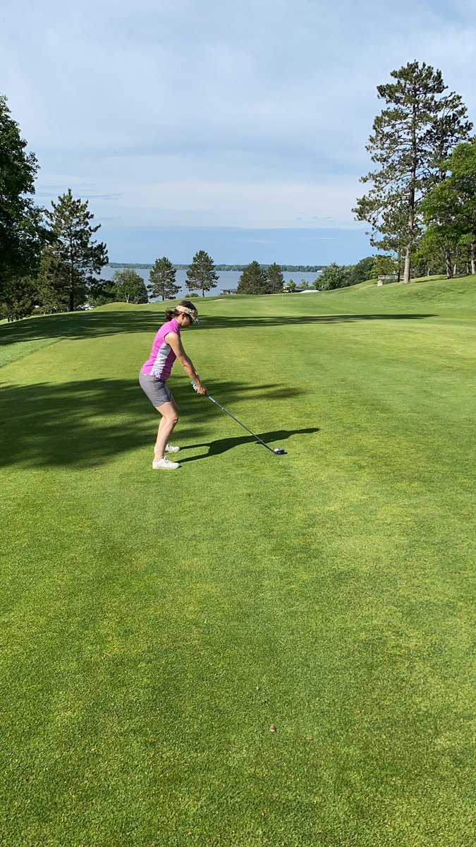 dv_brock's tweet photo. #Birthdaygolf with Michele at #Bemidjigolfandcountryclub https://t.co/asEEjnQLBM