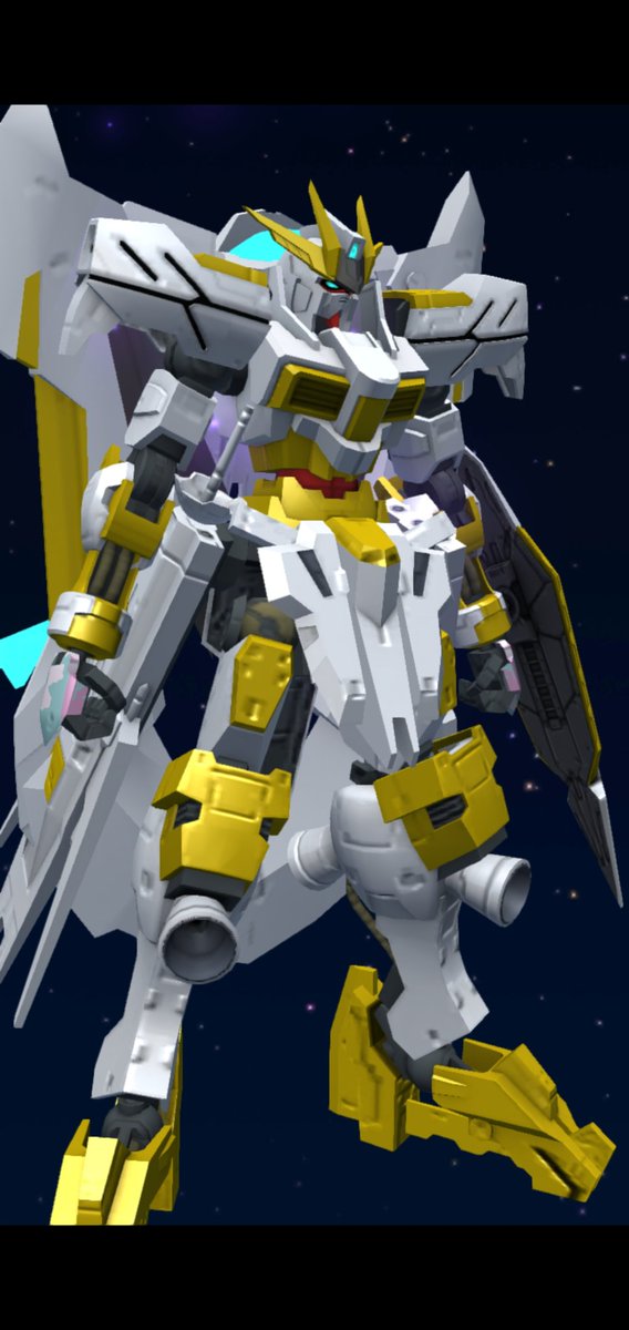 ガンダムブレイカーモバイル 公式 機体紹介 6 29より新たにゲームに登場しました ディナイアルガンダム 4 をご紹介します 勇敢なるもの では ディナイアルガンダムのパーツをセットすると ポイント獲得量100 アップ ガンダムブレイカー