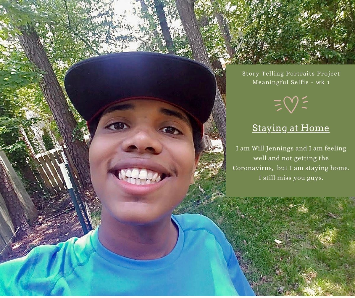 We recently announced Story Telling Portraits, a photography-related assignment for students with Autism to document their time in quarantine. This week, we will begin featuring the work of each of our budding photographers. paintedchairproject.com/single-post/20… #autism #autismawareness #love