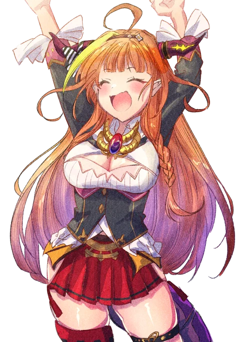 キャラのみ透過ver #みかじ絵 