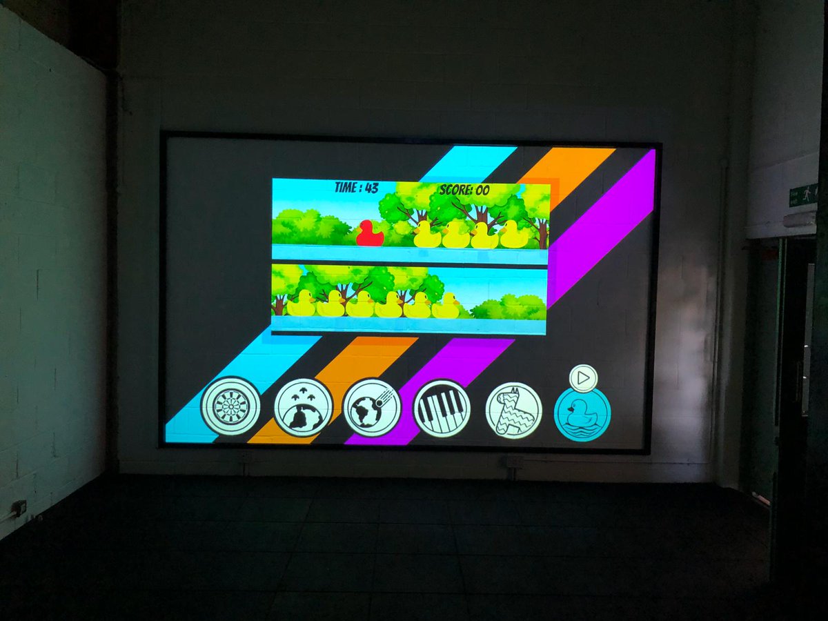 Ludus_tech's tweet photo. We're so excited to announce that we are back in action and ready to take #ludusinteractive to the masses! 

Last week our UK partners @fireduptech installed Ludus Interactive Wall number 7 at a site for a large UK Holiday Park operator 🙌

#interactive #gamification https://t.co/p0jJzC7Mkp