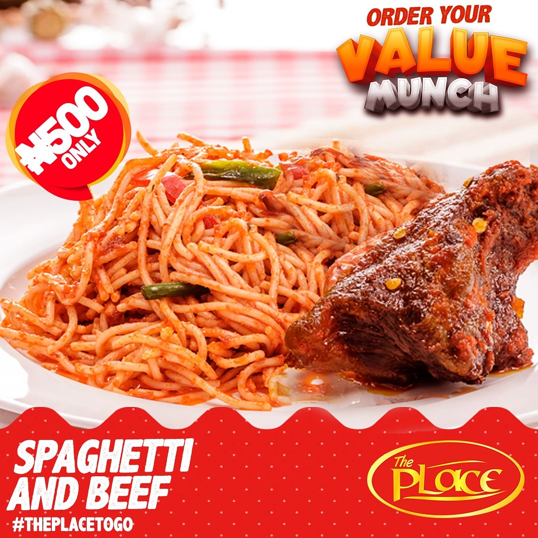 ThePlaceFoodNG's tweet photo. Start the week right, with our Value Munch Meals
Click https://t.co/rKJaTP5AwT to place your order
#ValueMunch #MealForTheDay #ThePlaceFoods #ThePlaceToGo #ThePlace #FoodIsReady #FastDelivery #FoodOnTheGo https://t.co/ZBEegm7aIz