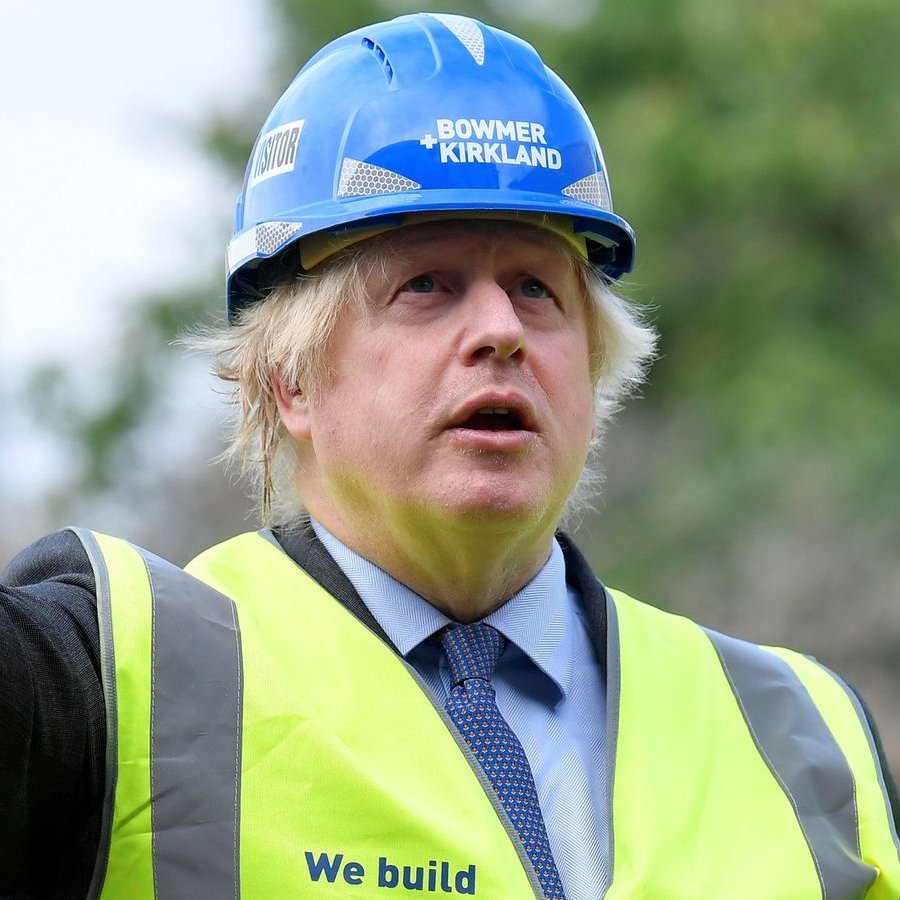Great to welcome <a href="/BorisJohnson/">Boris Johnson</a> to our <a href="/bandkbuild/">Bowmer+Kirkland</a> #EalingFieldssite today. Progress has been excellent despite the pandemic and we are on course for a timely handover