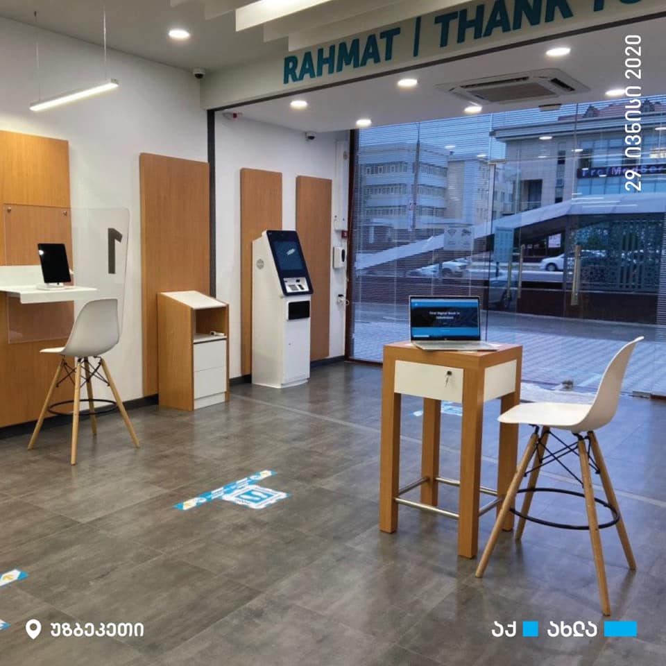 JSCTBC's tweet image. აქ.ახლა - უზბეკეთში თიბისის პირველი რეგისტრირებული მომხმარებლები ჰყავს.

TBC Bank has launched its banking operations in Uzbekistan.