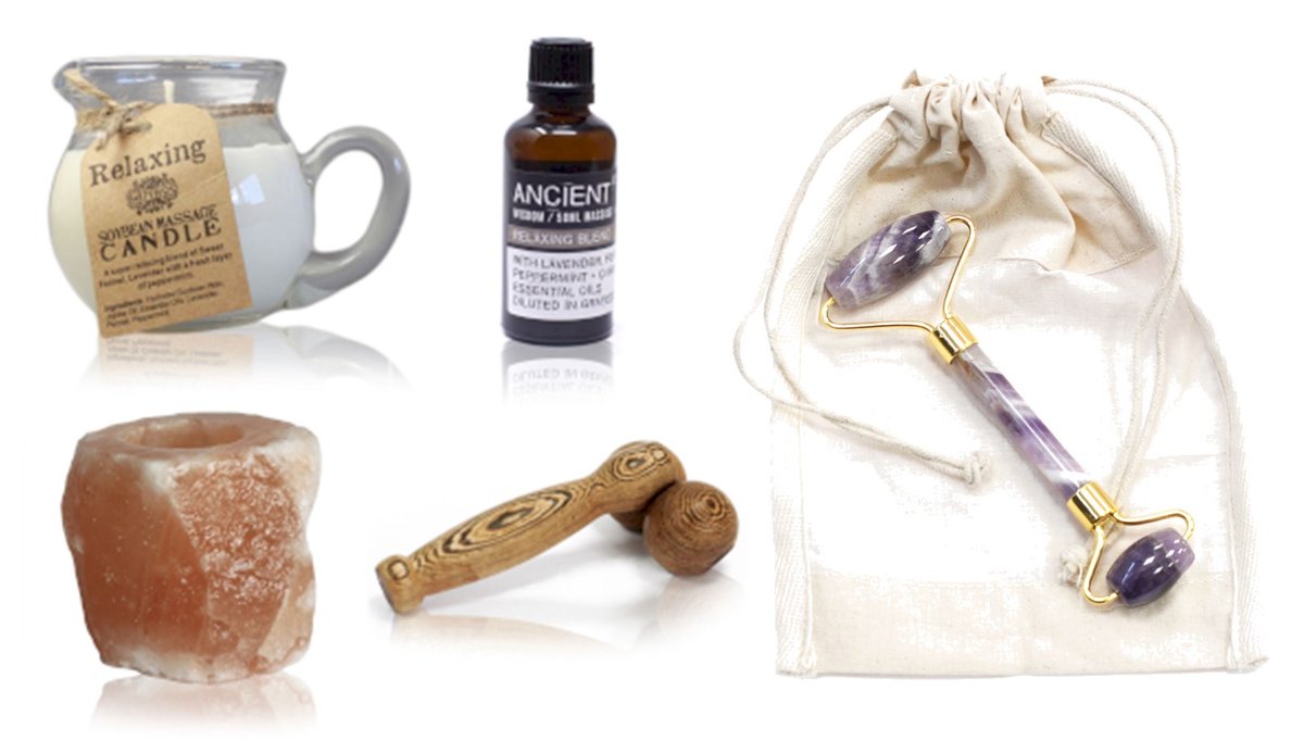 ** #COMPETITION ** #WIN a Massage Bundle inc Face Roller, Candle &amp; Holder, Massage Oil &amp; Roller thanks to <a href="/incensefamily/">IncenseFamily</a> - RT&amp;F to enter - get extra entries at wp.me/p9yNjR-5Oa  - #massage #oils #InToWin #aromatherapy #relaxing