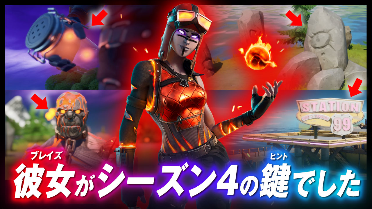 シプル 考察動画upしました ブレイズについて色々と話していきます フォートナイト ブレイズは何者なのか 彼女に隠されたシーズン4の伏線とプリズナーとの関係とは 0 動画 T Co Opmg4wxdox フォートナイト考察 ブレイズ