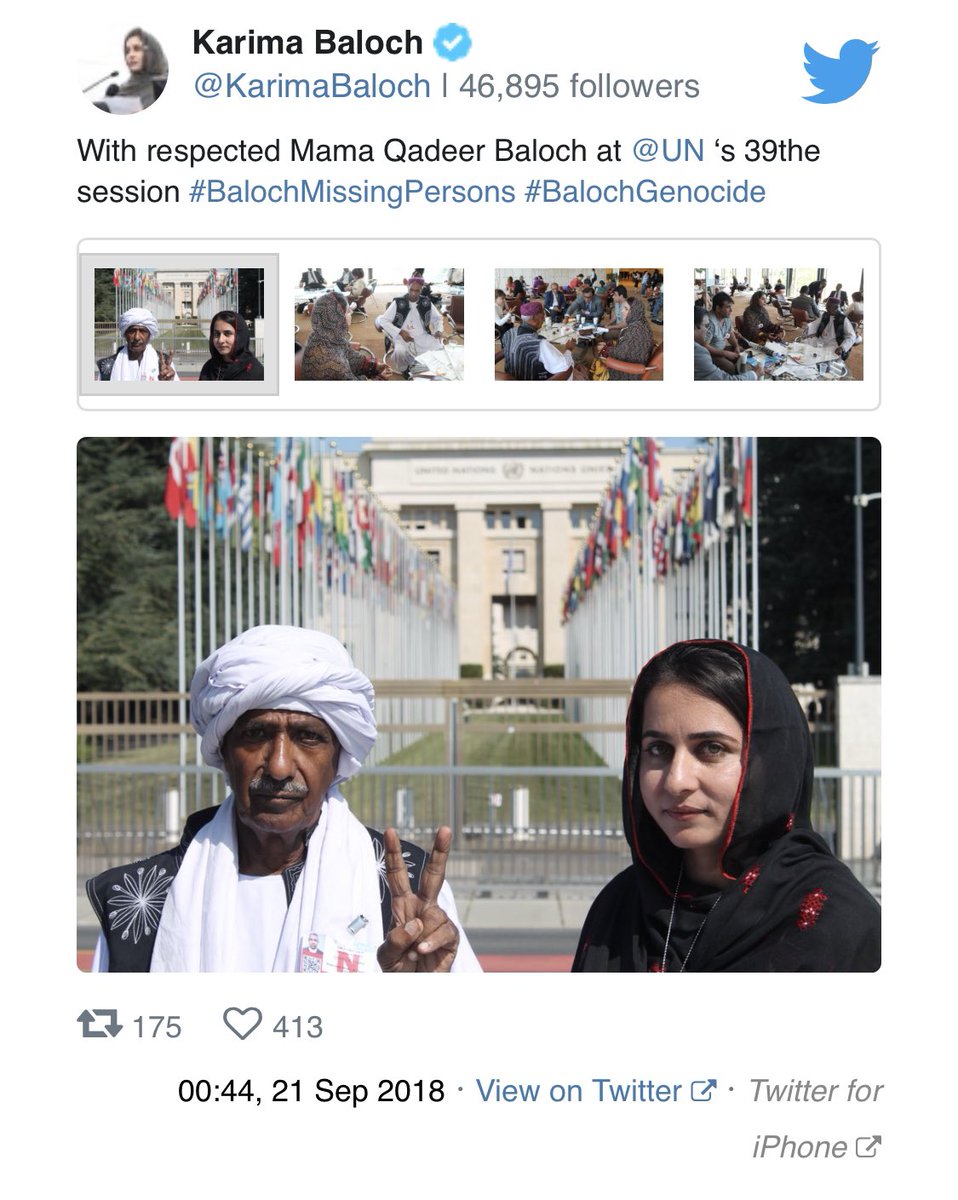 What then, about all these young girls seen accompanying Mama Qadeer during his so called missing persons protests, marches & hunger strike camps?What about their emotional viral videos?Who are their missing brothers, fathers & cousins?Let’s take a look at few of them:/90