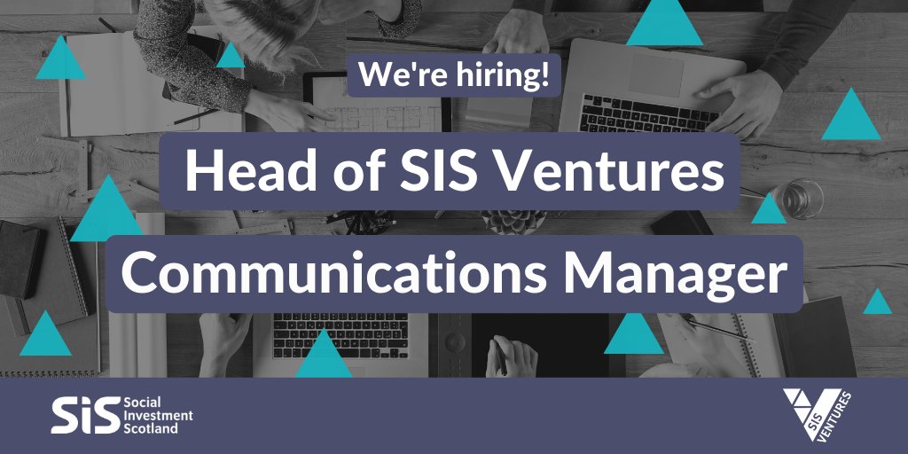 socinvestscot's tweet photo. We're hiring!🤝At SIS, we're building an impact economy, and we're looking for two talented individuals to join us on that journey. Whether you're an investment pro or communications whizz, learn more and apply here #joinus #impacteconomy #hiring - https://t.co/w0dJfRxFcz https://t.co/QZadzGP6tl