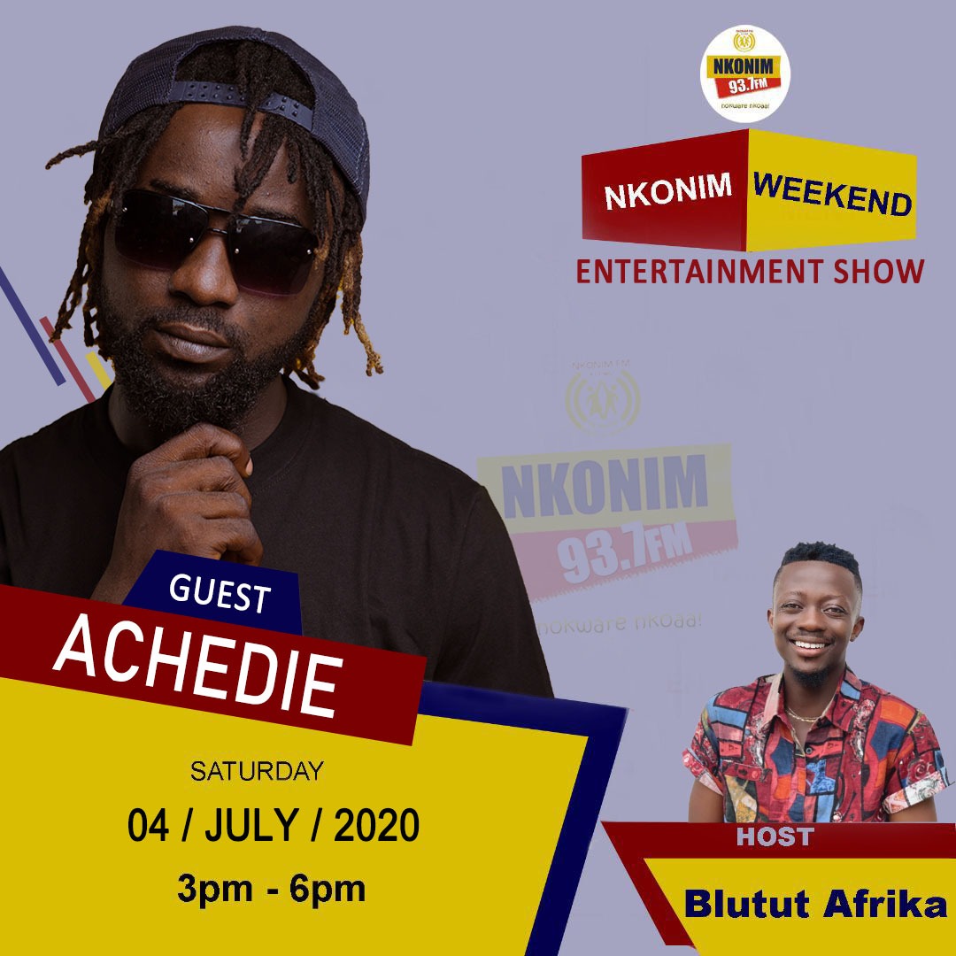 Hadrexpro's tweet photo. Catch us live this Saturday @Nkonimfm #Achedie #hadrex #ghanamusic #liveinterview #stonebwoy #1GAD #kelvinboy #sarkodie https://t.co/4qbnzajAln