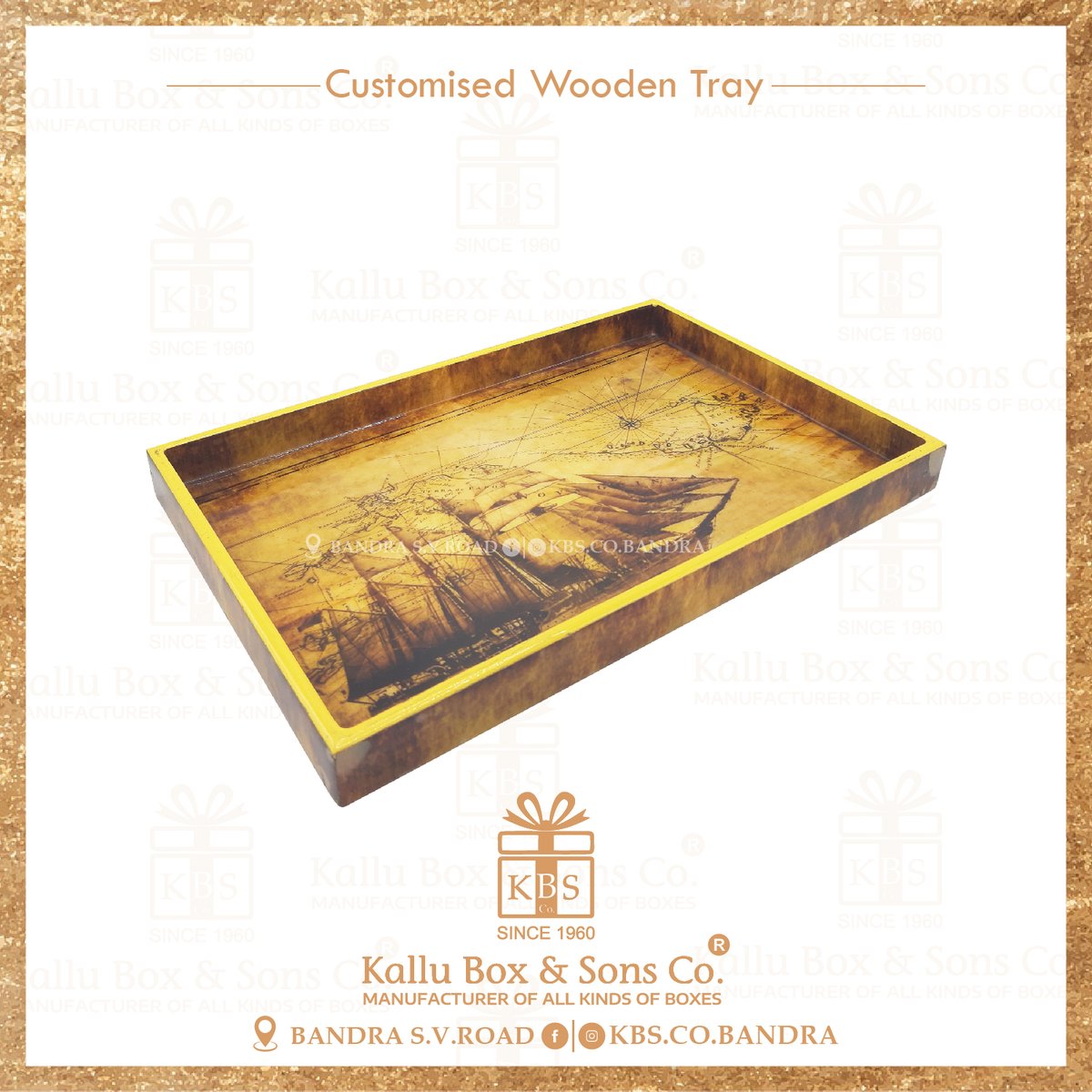 Beautiful Packaging with trays.
.
.
.
#kbs.co.bandra
#woodentrays
#printedtrays
#madeinindia🇮🇳 
#manufaturerofallkindsofboxes .
.
For more inquiry call or text
+91 9867687208
+91 9820553320.