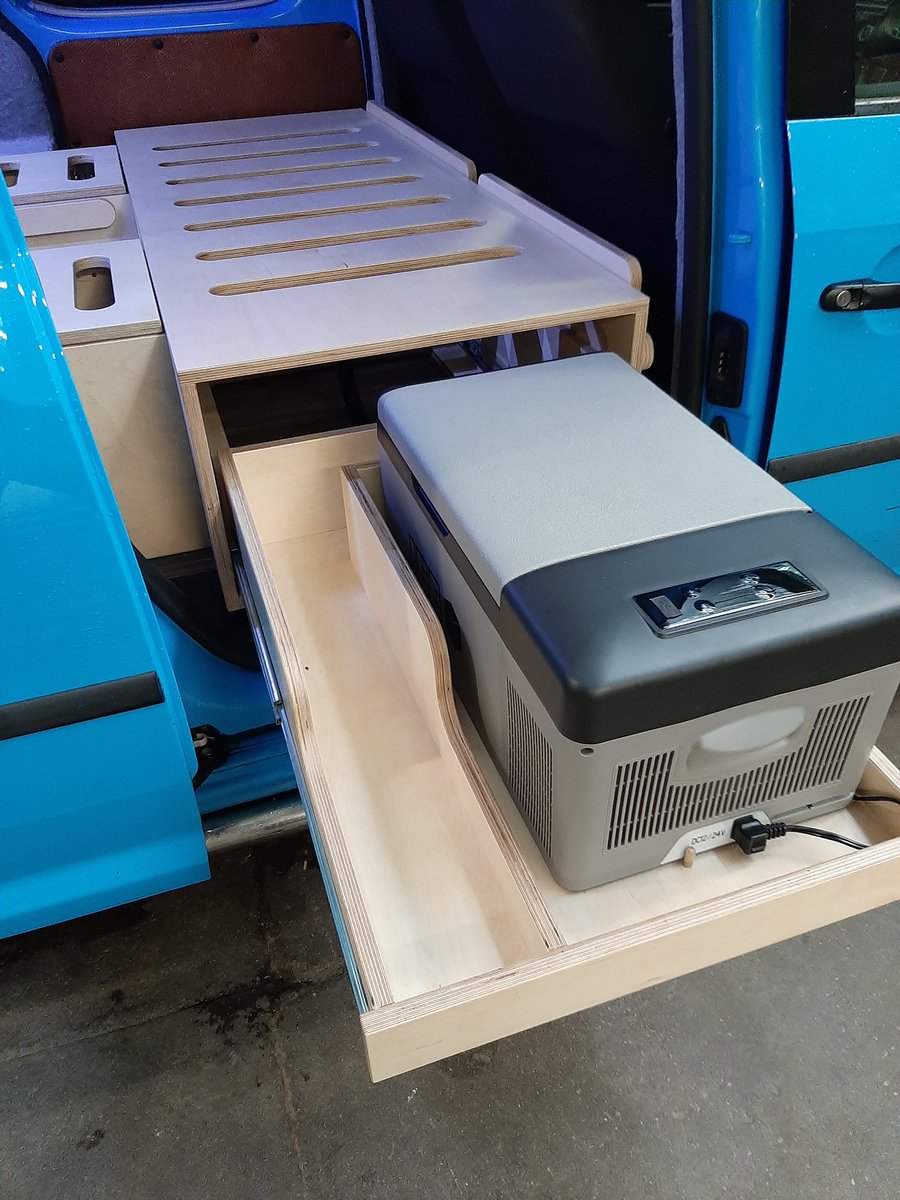 Lignify1's tweet image. Loved manufacturing this different project, kitting out a caddy van with many storage facilities, even space for a mini fridge and stove! Perfect for a wilderness camping weekend 🏕 #camping #summertime #madeinlancashire