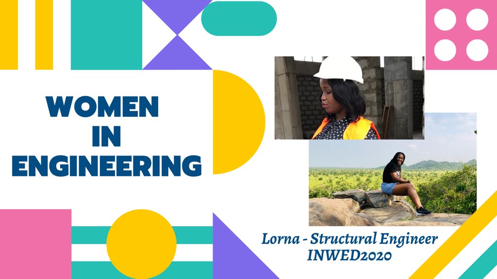Engineering Conversation with @lor_na__  an alum of @KNUSTGH and @covcampus  (Structural Engineer) youtu.be/f7ggLDicnPM sharing her educational and professional engineering experiences to end these series. #INWED20 #inwed2020 #IAmAnEngineer  #WomenInSTEM