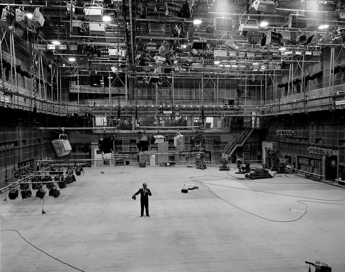 IBC365's tweet photo. With Television Centre today celebrating its 60th anniversary, take a look at our photo gallery of some of the people and programmes that have called the iconic building home https://t.co/ZXFe1RRroG #BBC #BBCTVC #TVC https://t.co/IIVz050ejQ