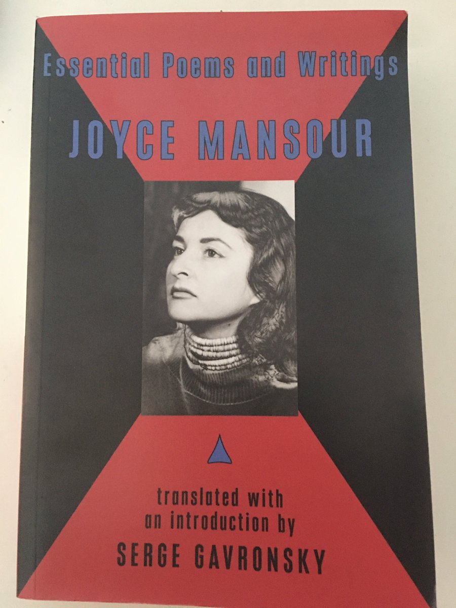 Joyce Mansour brought new energy to post-WW2 Surrealism. Her poetry often centres on her own body, as a disorientating landscape of signs and meanings.