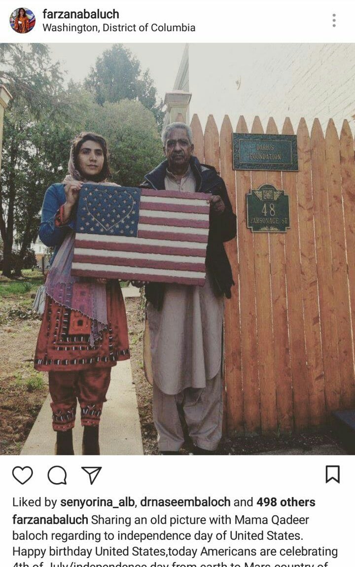 Farzana Majeed used her protests to travel to the US with Mama Qadeer. She gained asylum in the US & began directly receiving funds from RAW via  #BLA for campaigning for her ‘missing brothers’ & ‘Baloch rights.’This is how this racket benefits these scammers./97