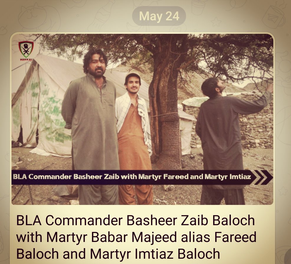 Now, the question is why did  #BLA choose to support Farzana Majeed settle in the US if her brother Zakir Majeed worked for the rival BLF?It’s because she had another brother Babar Majeed aka Fareed Baloch, who worked directly for Indian sponsored BLA camps in Afghanistan./100